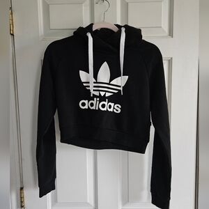 ADIDAS cropped hoodie size S